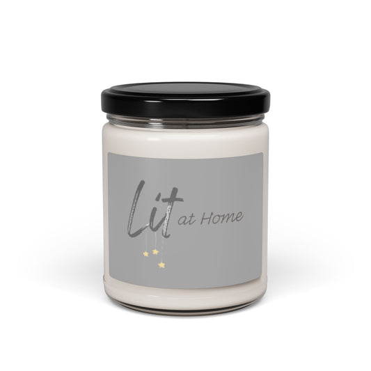 Soy Candle 'Lit at Home' 9oz