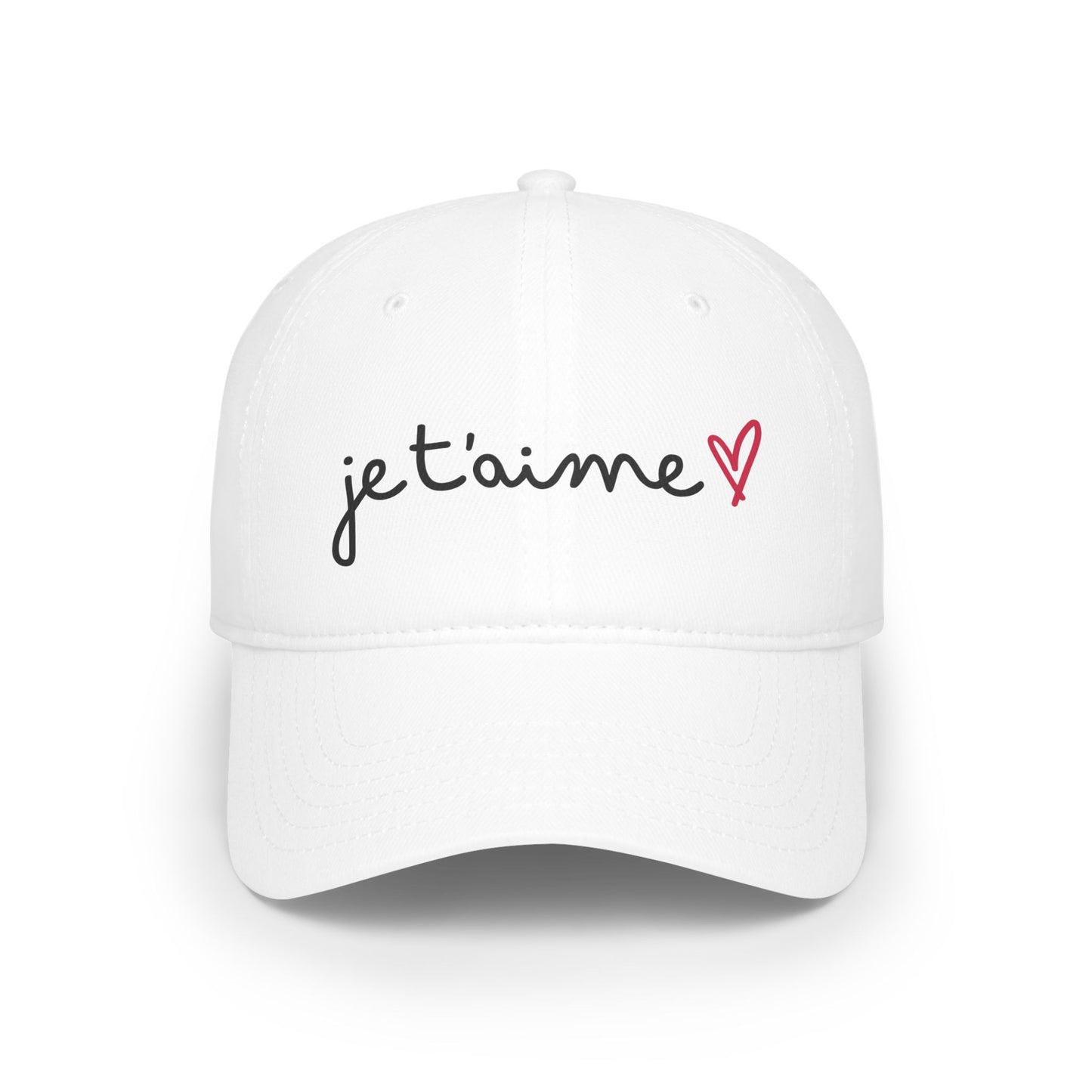 Jet'aime Low Profile Baseball Cap