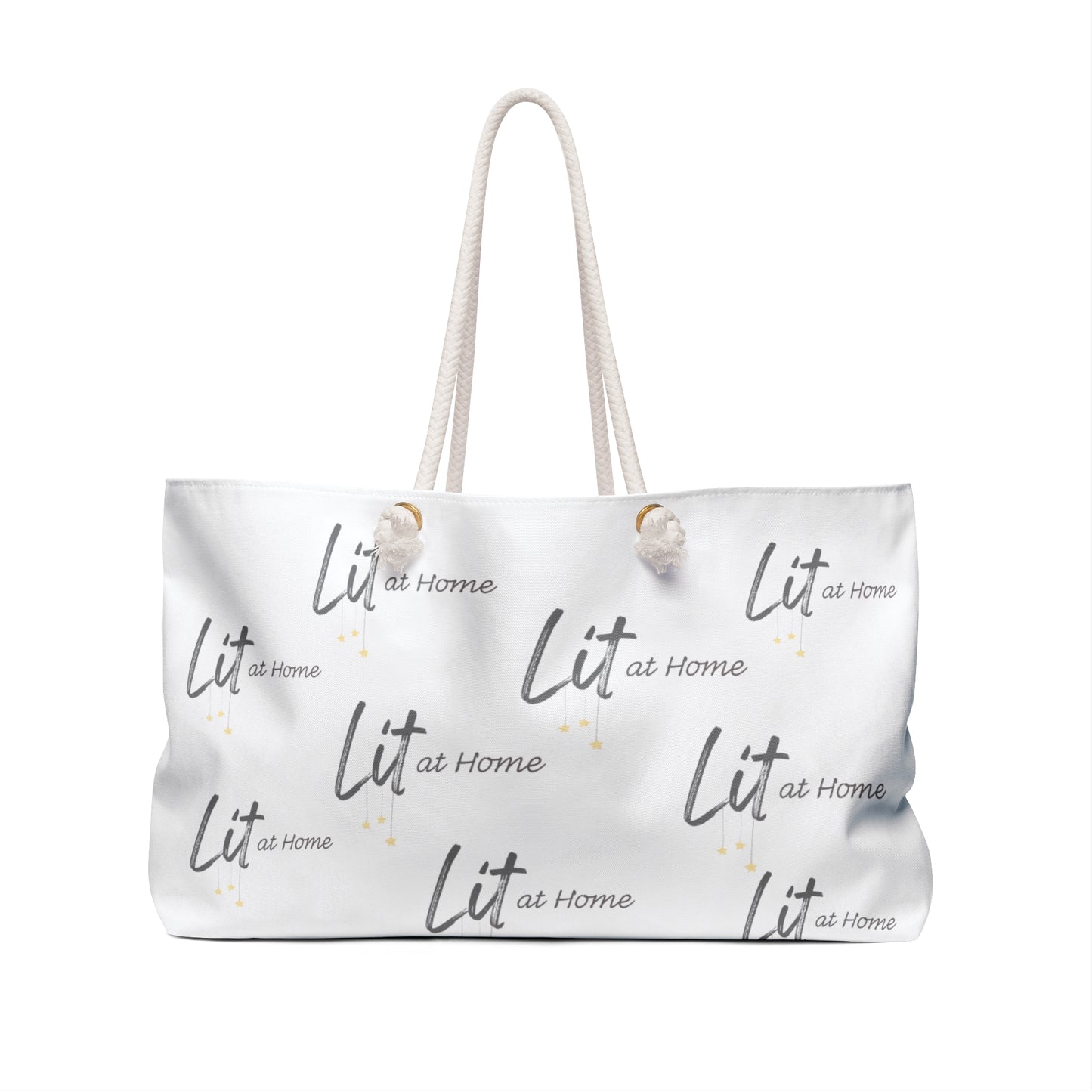 'Lit at Home' Weekender Bag